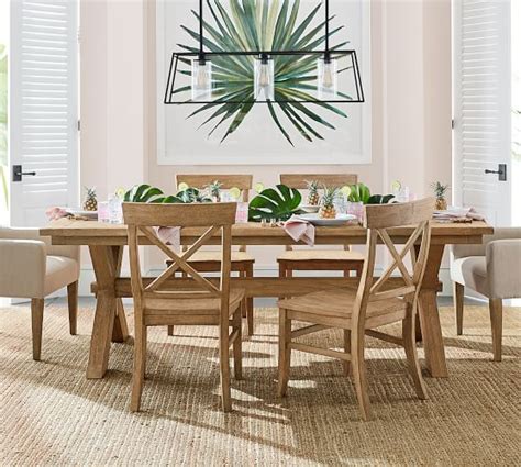 Wayfair cheatham solid wood dining table, $759. 20 Collection of Seadrift Banks Extending Dining Tables