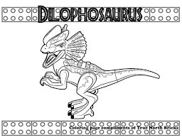 Jurassic World Carnotaurus Coloring Page - Findworksheets