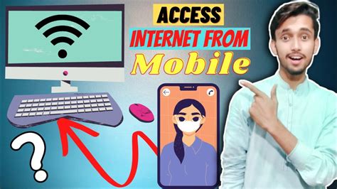 How To Connect Mobile Internet To Computer Access Internet In Pc