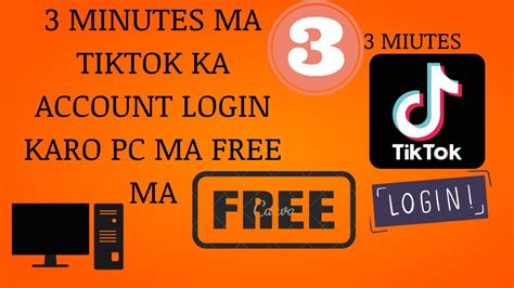 How To Login Tiktok Account In Pc And Laptop For Free By Technical Tech