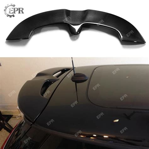 Carbon Jcw Roof Spoiler For F56 Mini Cooper S Carbon Fibre Rear Spoiler