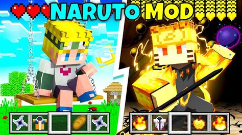 Naruto Mod For Minecraft Bedrockpe And Cab 119 Youtube