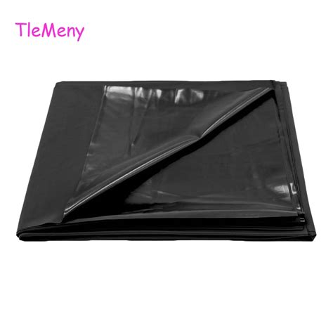 Tlemeny Disposable Pvc Plastic Adult Sex Bed Sheets Sexy Game Bondage Waterproof Mattress Cover