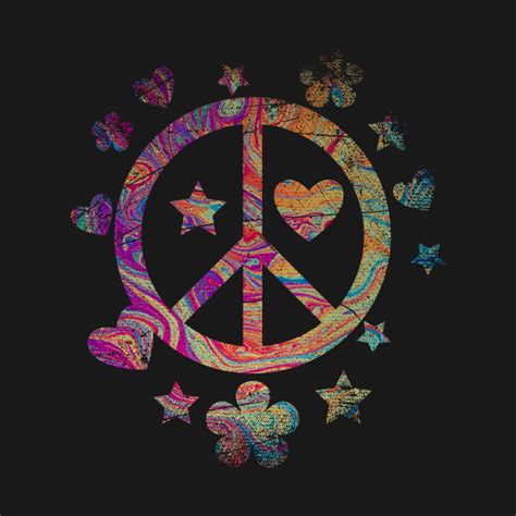 Love Peace Unity Day Hippie T Peace Sign Peace Sign T Shirt