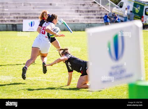 Madrid Spain 01st Apr 2023 Tess Feury Usa In Action During The