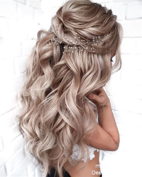 60 Stunning Half Up Half Down Wedding Hairstyles With Tutorial Page