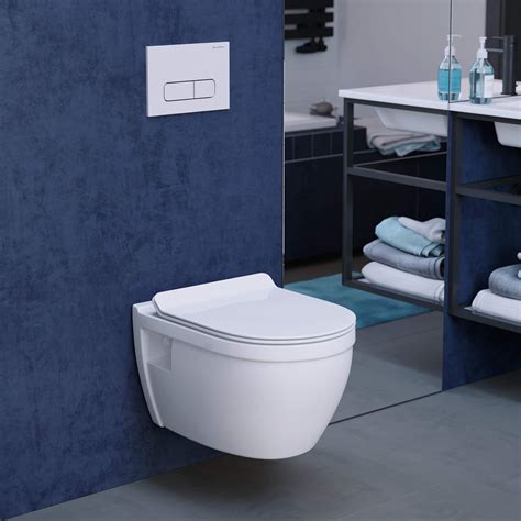Swiss Madison Well Made Forever Ivy Sm Wt450 Wall Hung Toilet Glossy