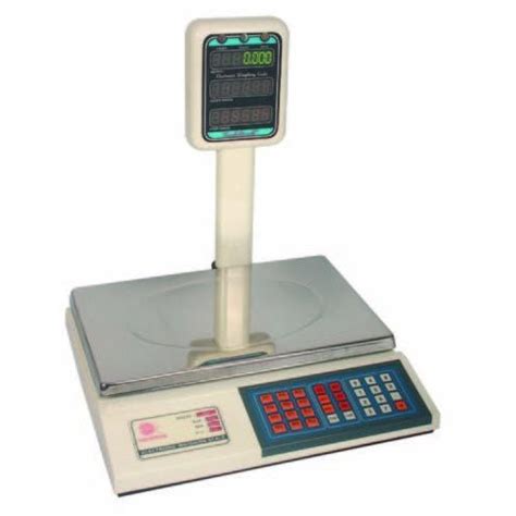 Mild Steel Electronic Electronic Weight Scale With Backlit Weighing Machine Accuracy 2 Gm At