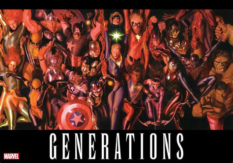 Marvel Announced Generations Series Teaming Old And New Versions Of