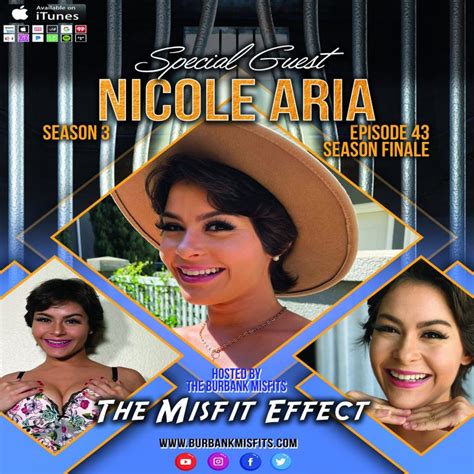 nicole aria guest on the last episode of season 3 of the misfit effect emmnetwork
