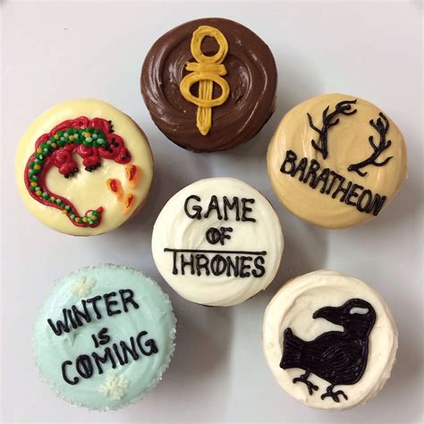 Game Of Thrones Cupcakes From Sibbys Cupcakery San Mateo Ca Game