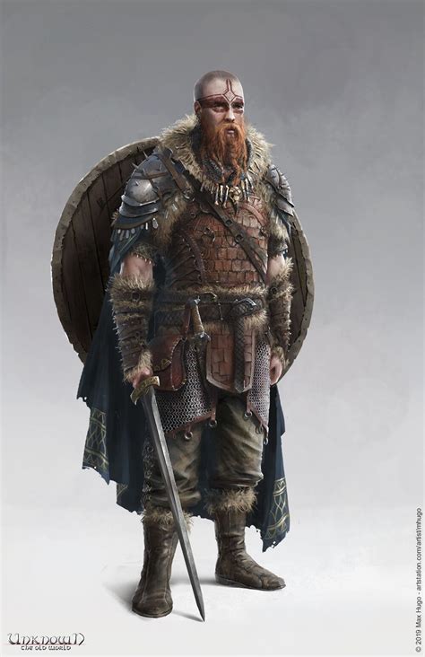 Artstation Warrior Ideation1 Max Hugo Viking Character Viking