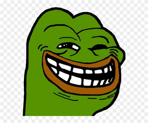 684 X 626 11 Pepe The Frog Troll Face Clipart 72376 Pikpng