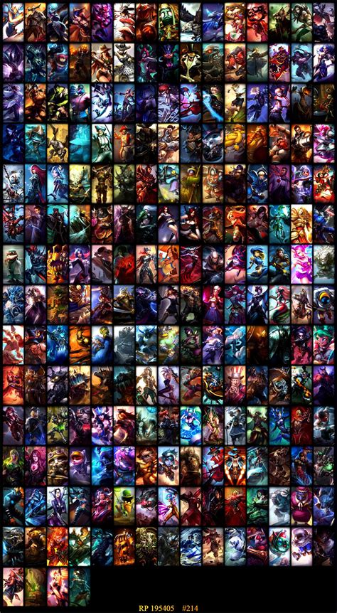 Wtt League Of Legends Account All Champions 214 Skins