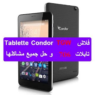 Flash Tablette Condor Tgw