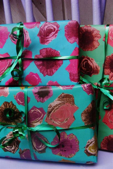 Set Of Three Printable Wrapping Paper Only £150