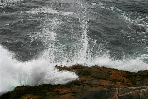 Free Images Sea Coast Rock Ocean Shore Cliff Splash Rapid Terrain Splashing Body Of