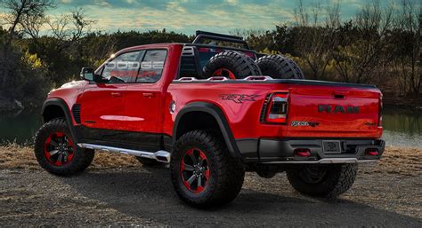 Hellcat Powered Ram 1500 Rebel Trx Imagined In High Resolution