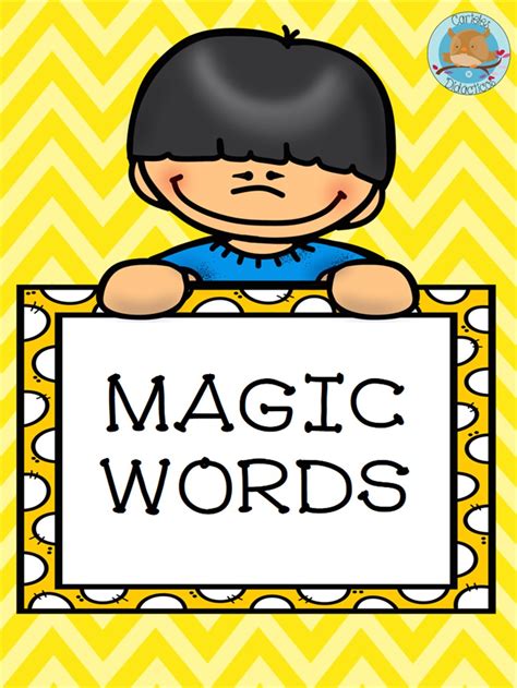 magic words 1 imagenes educativas