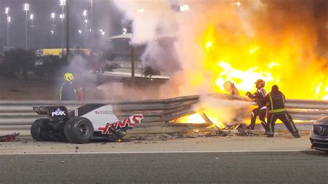 Observe how the art of the pit stop has evolved since 1950created by the channel cpataincanuck. F1 Driver Romain Grosjean Survives After Car Explodes in Horrific Bahrain GP Crash