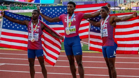 Fred Kerley Wins 2022 Track And Field World Title As Us Men Sweep