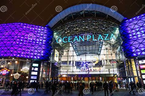 Ocean Plaza Shopping Mall In Kyiv Ukraine Editorial Photography