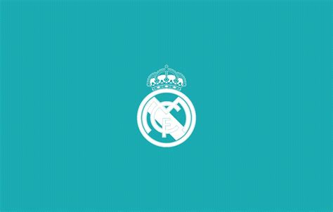 Обои Logo Emblem Real Madrid Football Soccer Crest Real Madrid Cf