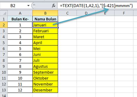 Rumus Untuk Mengurutkan Huruf Di Excel Cara Merubah Angka Menjadi My