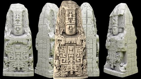 Stela K Quirigua 3d Model By University Of South Florida Libraries