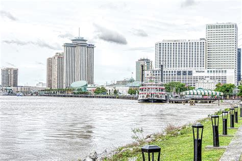 New Orleans Riverwalk Photograph By Debra Martz Fine Art America