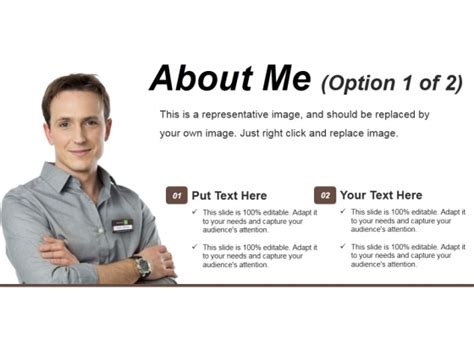 Professional All About Me Template
