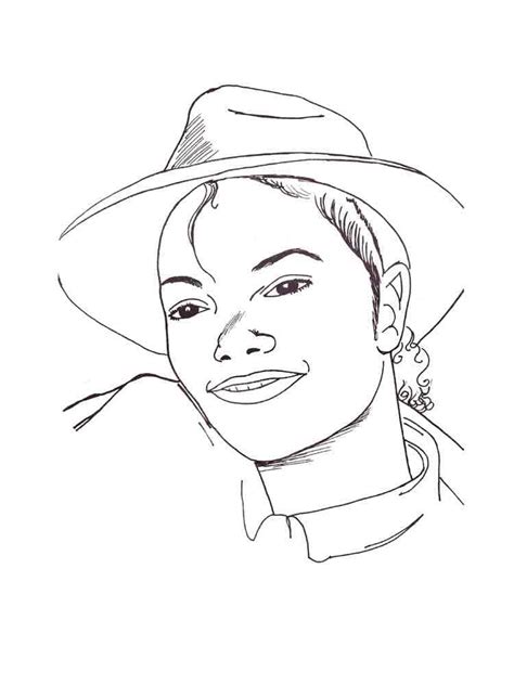 Desenhos De Michael Jackson 8 Para Colorir E Imprimir
