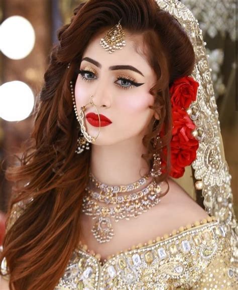 pin by jannat on bridal makeup looks in 2020 pakistani bridal hairstyles pakistani bridal