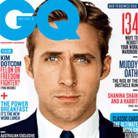 Ryan Gosling Covers Gq Australia E Online