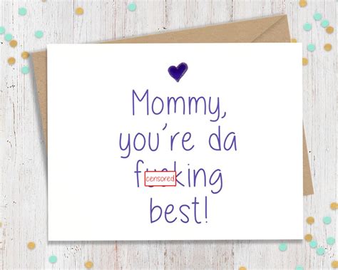 Mature Mothers Day Card Funny Card For Mom Funny Etsy