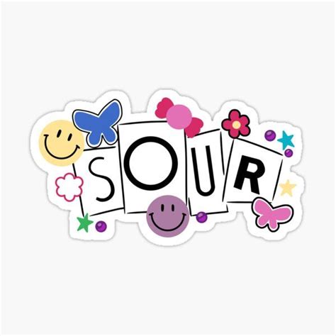 Olivia Rodrigo Sour Stickers For Sale Pegatinas Pegatinas Bonitas