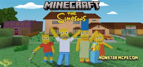 Minecraft The Simpsons Map Maps For Minecraft Pe