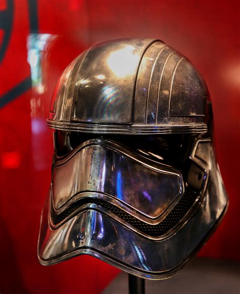 Captain Phasma Helmet Prop Star Wars Launch Bay Disneyland Season Of