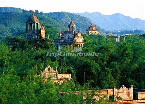 The Diaolou Cluster At Majianglong Village Kaiping County Guangdong