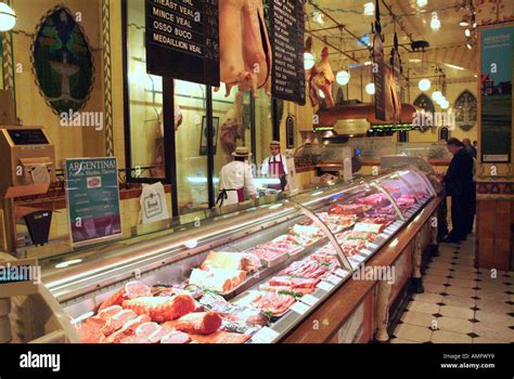 Butchers Department At Harrods Knightsbridge London Stock Photo Alamy