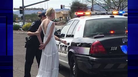 bride goes viral being arrested on the way to her wedding youtube