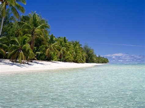 Titikaveka Beach Rarotonga Cook Islands Titikaveka Beach Located In