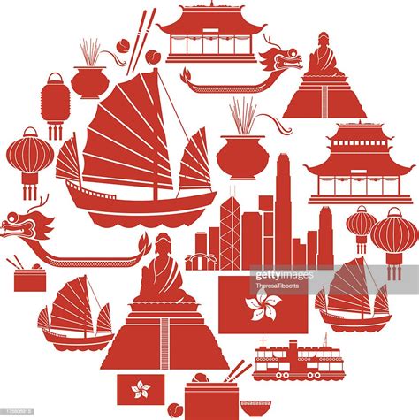 Hong Kong Icon Set High Res Vector Graphic Getty Images