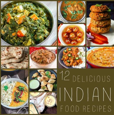 12 Delicious Indian Food Recipes Indian Food Recipes Easy Potluck