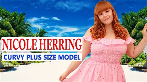 Nicole Herring British Curvy Plus Size Fitness Model Fashion Model