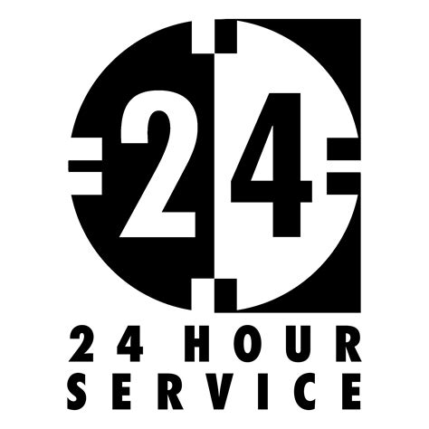 24 Hour Service Logo Png Transparent And Svg Vector Freebie Supply