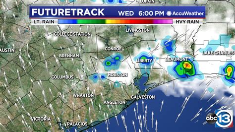 Houston Weather: Another round of thunderstorms possible Wednesday ...