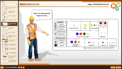 Exemplo De Mapa De Risco Construção Civil Novo Exemplo