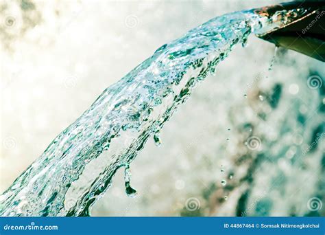 Water Pipe In Dirty Sewer Stock Image 73018711