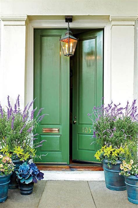 My front doors have been all most of those colors. Welcoming Painted Front Doors - OMG Lifestyle Blog